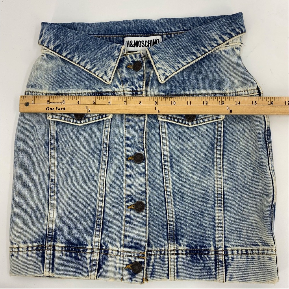 ๐ป H&MOSCHINO ๐ป Denim Skirt - Picture 7 of 14